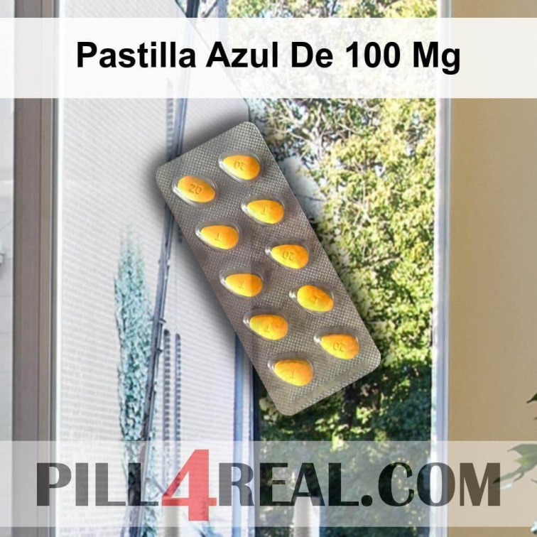 Pastilla Azul De 100 Mg 521