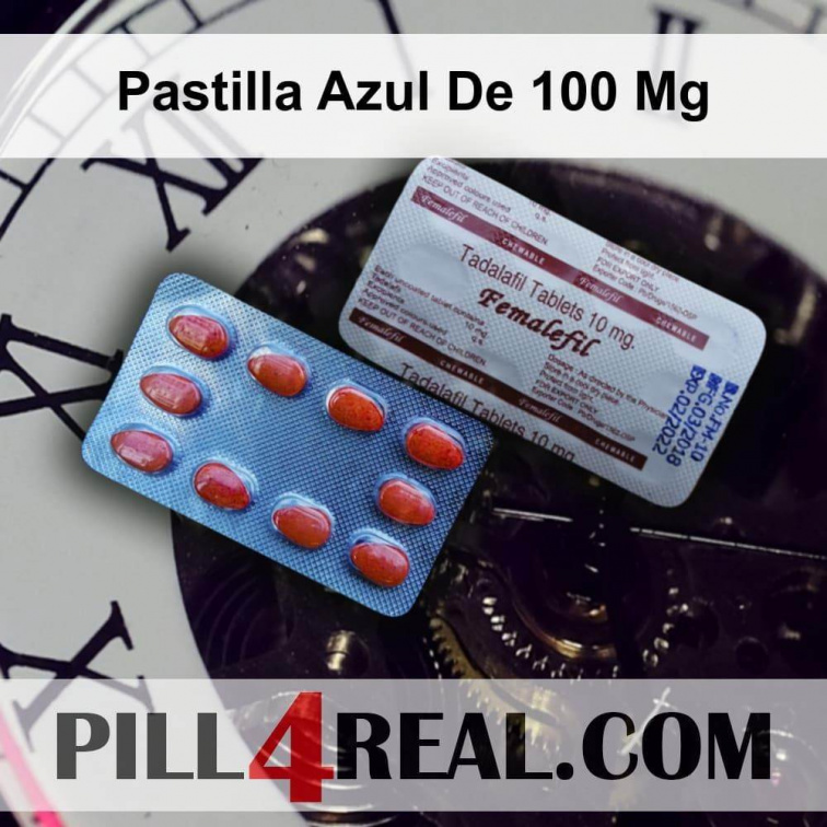 Pastilla Azul De 100 Mg 609