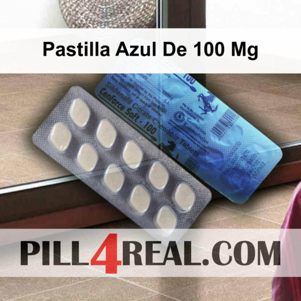 Pastilla Azul De 100 Mg 866