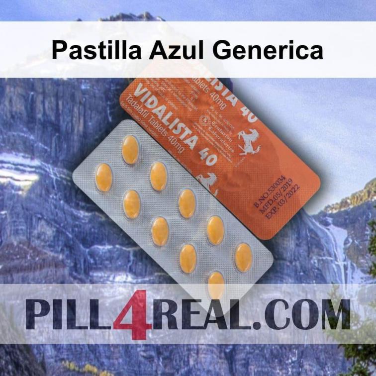 Pastilla Azul Generica 700