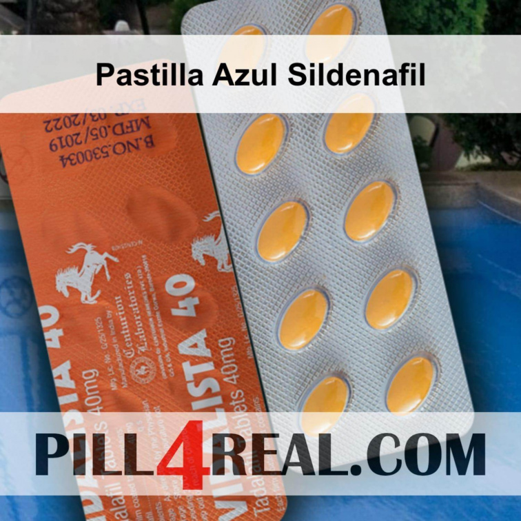 Pastilla Azul Sildenafil 527