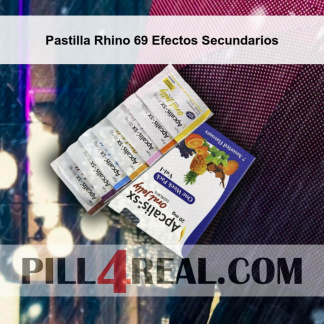 Pastilla Rhino 69 Efectos Secundarios 140
