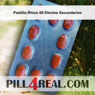 Pastilla Rhino 69 Efectos Secundarios 203