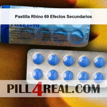 Pastilla Rhino 69 Efectos Secundarios 253