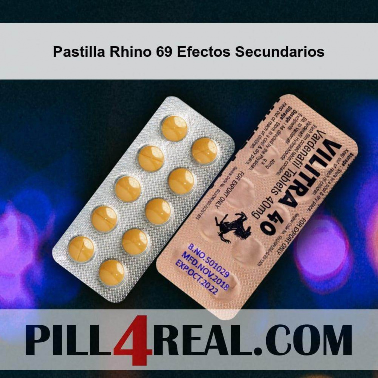 Pastilla Rhino 69 Efectos Secundarios 804