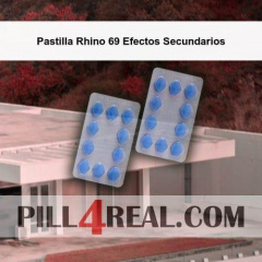 Pastilla Rhino 69 Efectos Secundarios 848