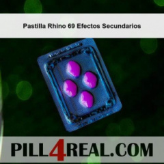 Pastilla Rhino 69 Efectos Secundarios 876