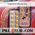 Pastilla Rhino Para Que Sirve 118