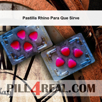 Pastilla Rhino Para Que Sirve 401