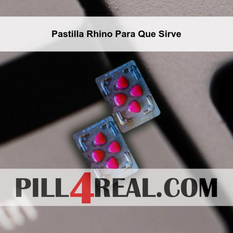 Pastilla Rhino Para Que Sirve 666