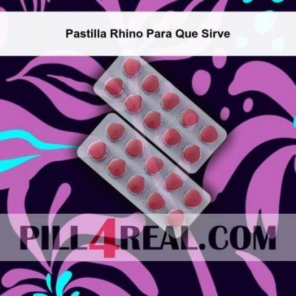 Pastilla Rhino Para Que Sirve 667