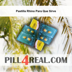 Pastilla Rhino Para Que Sirve 755