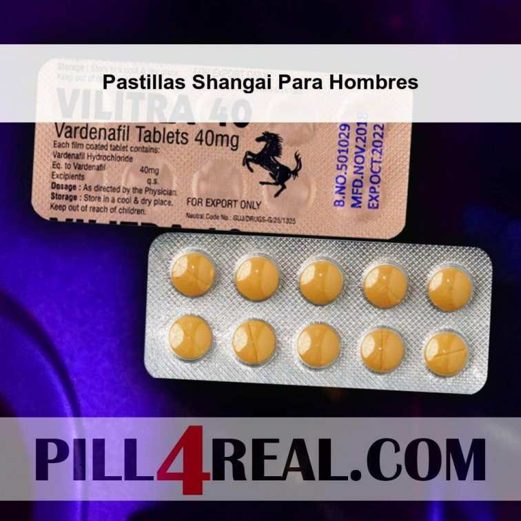 Pastillas Shangai Para Hombres 042