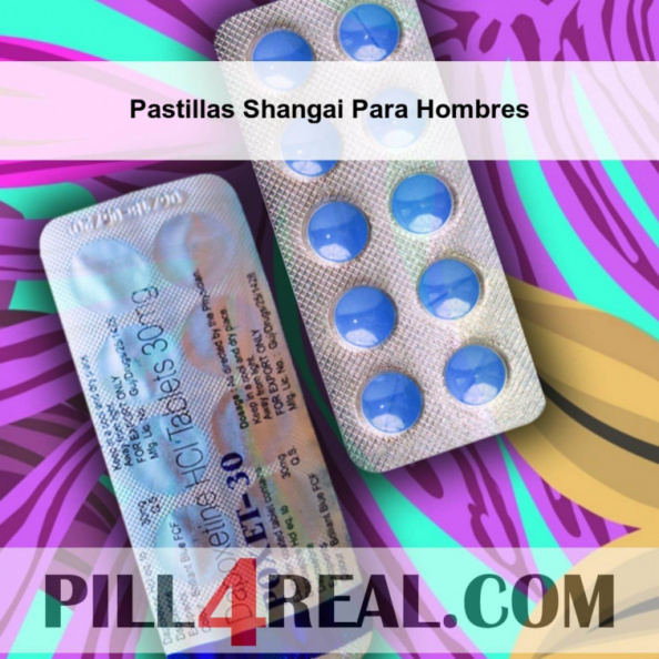 Pastillas Shangai Para Hombres 157