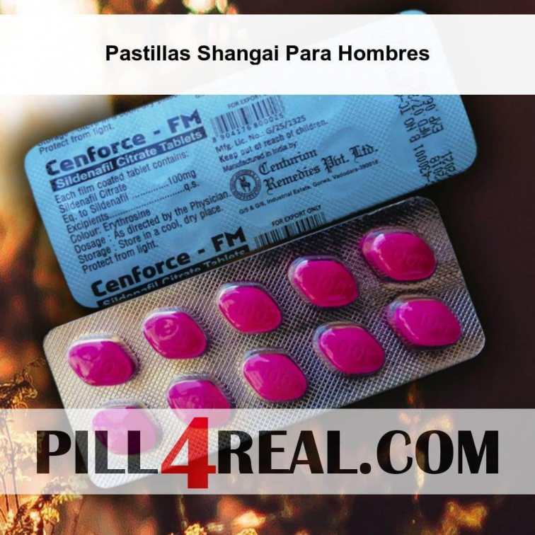Pastillas Shangai Para Hombres 724