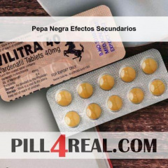 Pepa Negra Efectos Secundarios 121