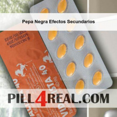 Pepa Negra Efectos Secundarios 932