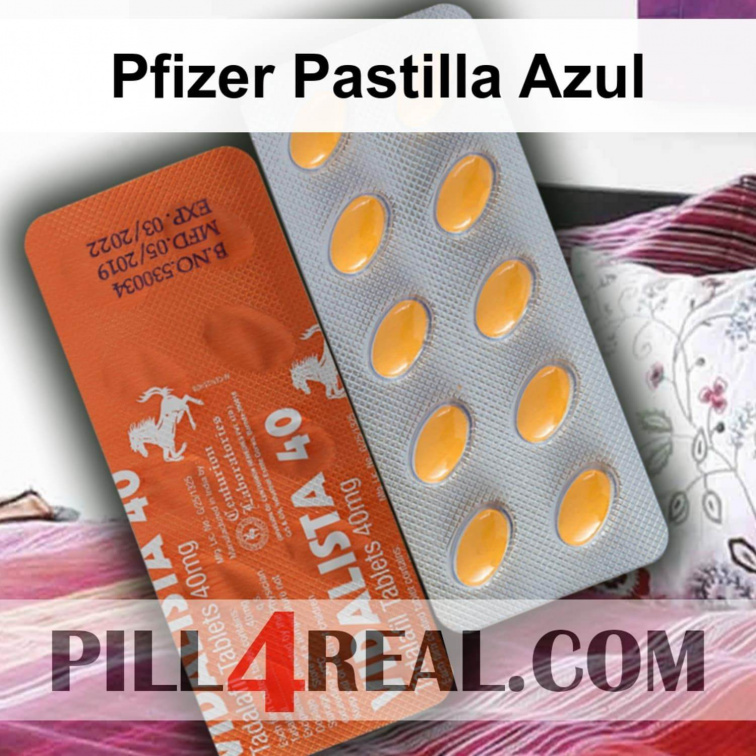 Pfizer Pastilla Azul 835