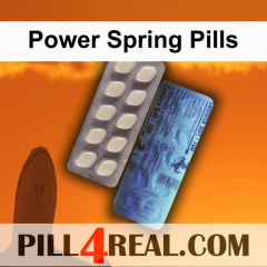 Power Spring Pills 127