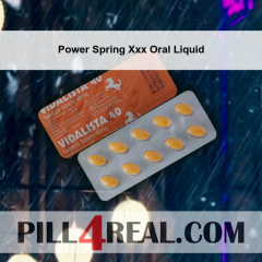 Power Spring Xxx Oral Liquid 281