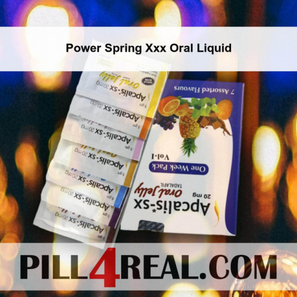Power Spring Xxx Oral Liquid 391