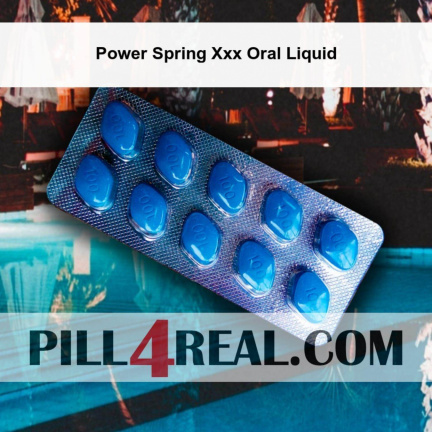 Power Spring Xxx Oral Liquid 393