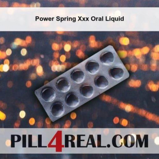 Power Spring Xxx Oral Liquid 874
