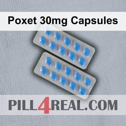 Poxet 30mg Capsules 012