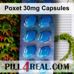 Poxet 30mg Capsules 090