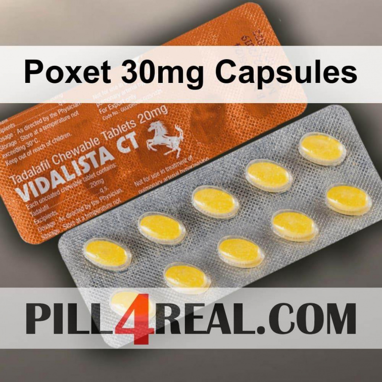 Poxet 30mg Capsules 923