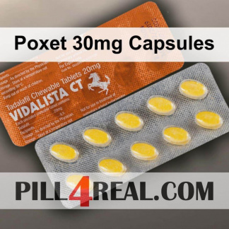 Poxet 30mg Capsules 923