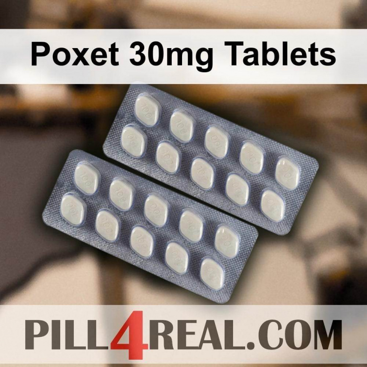 Poxet 30mg Tablets 337
