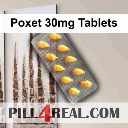 Poxet 30mg Tablets 553