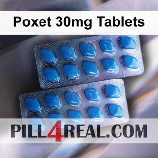 Poxet 30mg Tablets 617