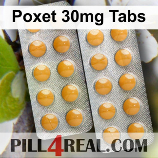 Poxet 30mg Tabs 061