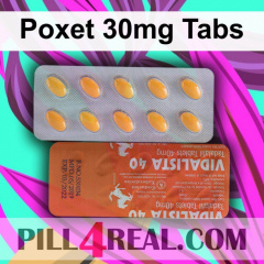 Poxet 30mg Tabs 745