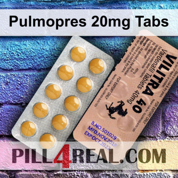 Pulmopres 20mg Tabs 339