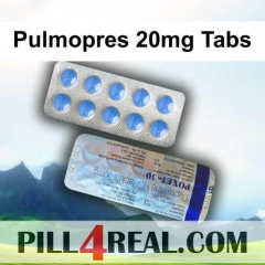 Pulmopres 20mg Tabs 340