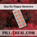 Que Es Viagra Generico 694