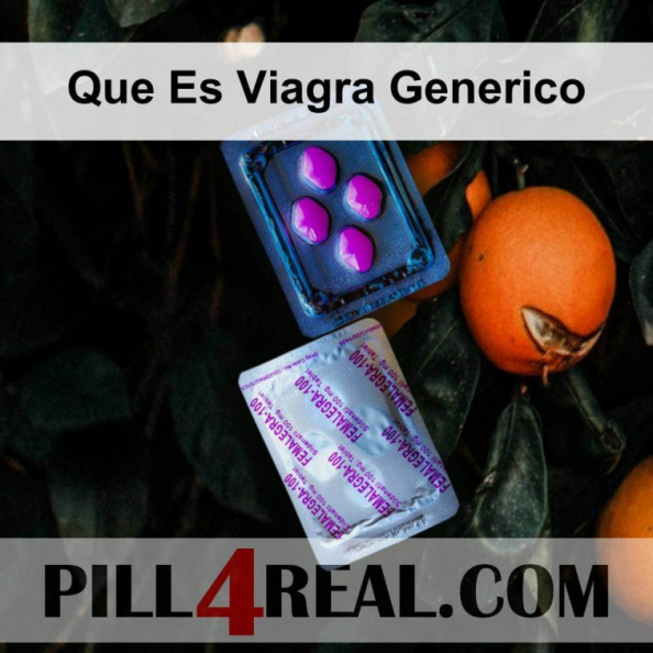 Que Es Viagra Generico 793