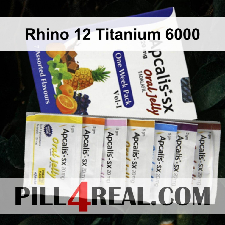 Rhino 12 Titanium 6000 229