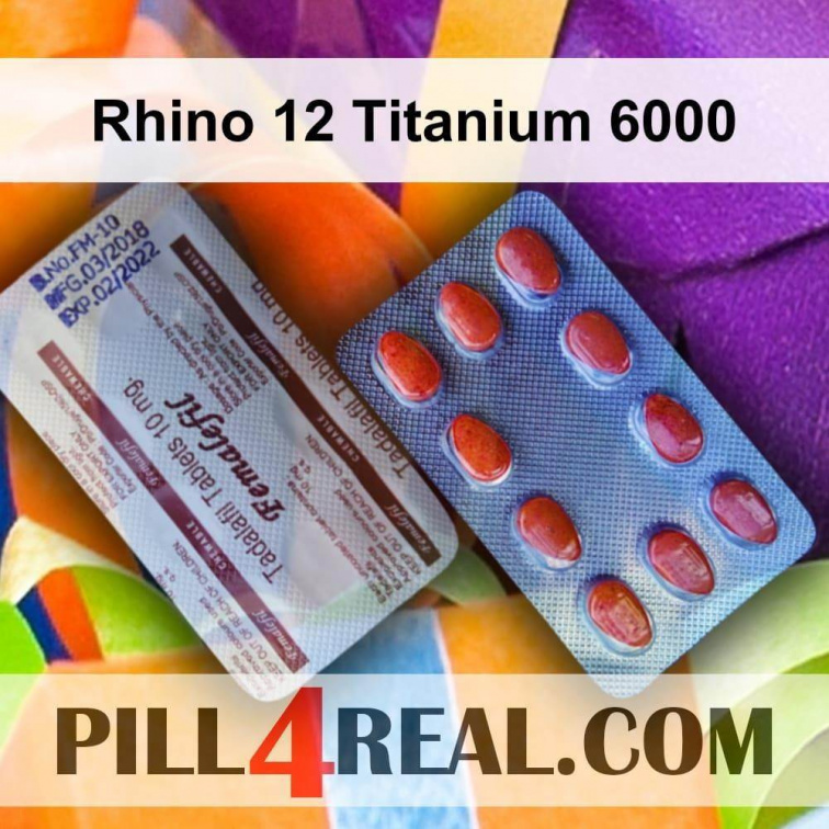 Rhino 12 Titanium 6000 355