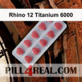 Rhino 12 Titanium 6000 622