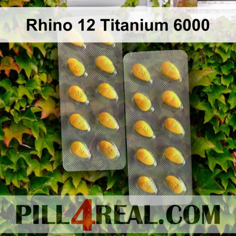 Rhino 12 Titanium 6000 928