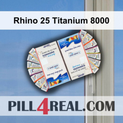 Rhino 25 Titanium 8000 007