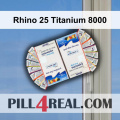 Rhino 25 Titanium 8000 007