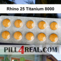 Rhino 25 Titanium 8000 045