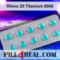 Rhino 25 Titanium 8000 079