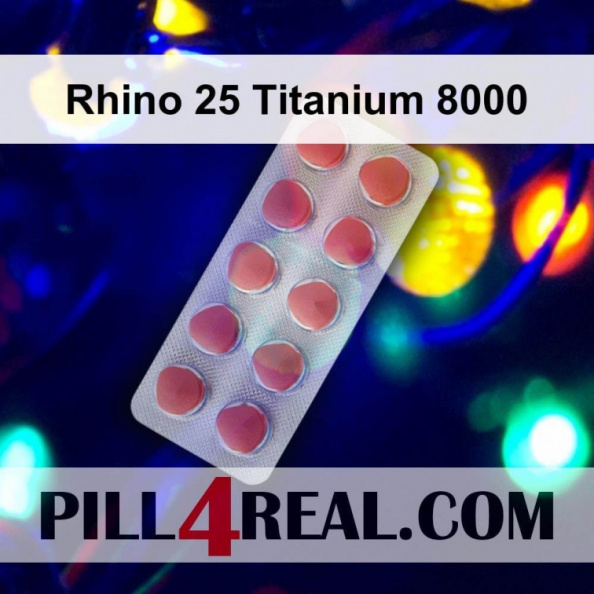 Rhino 25 Titanium 8000 121