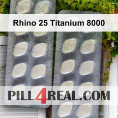 Rhino 25 Titanium 8000 388